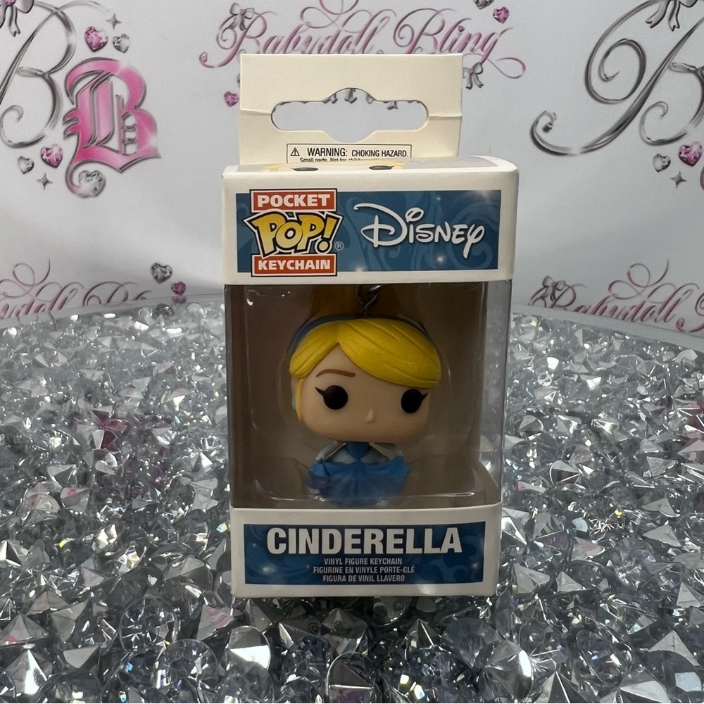 Funko Disney Pocket Pop! Keychain - Cinderella (Blue Dress)